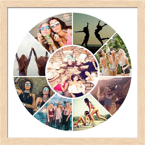 Round Collage Frame App