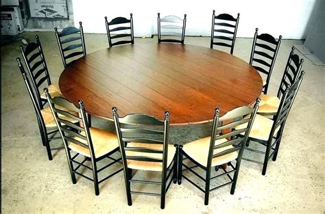 Round Dining Table For 12 Person