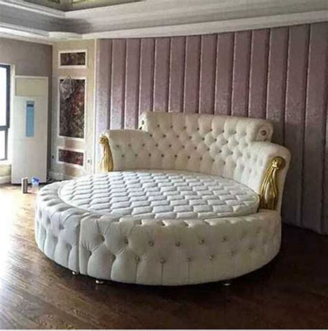 Round Double King Size Bed
