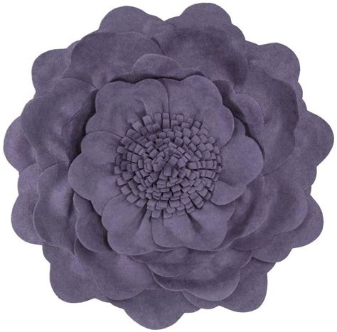 Round Flower Pillow