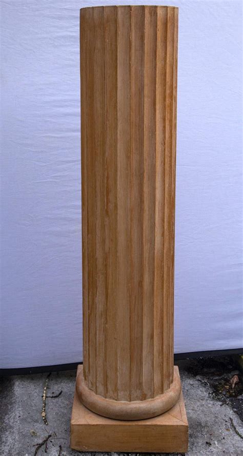 Round Fluted Wood Columns