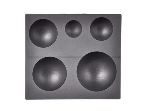 round glass marble mold