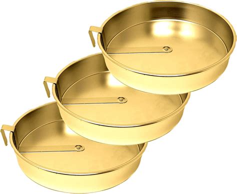 Round Gold Pans