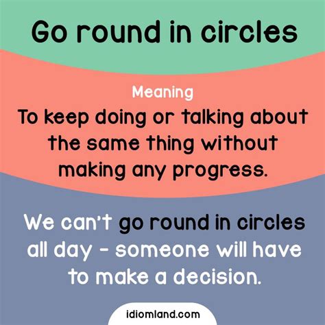 round idioms