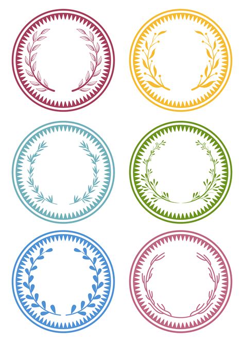 round labels for printing stickers