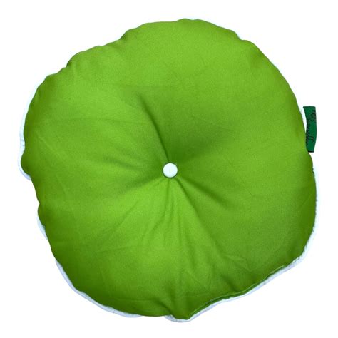 Round Lime Cushions