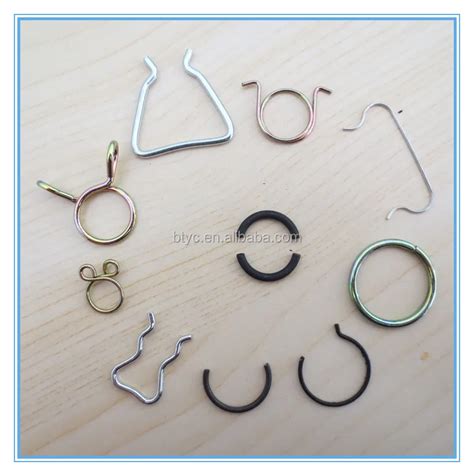 Round Metal Spring Clips
