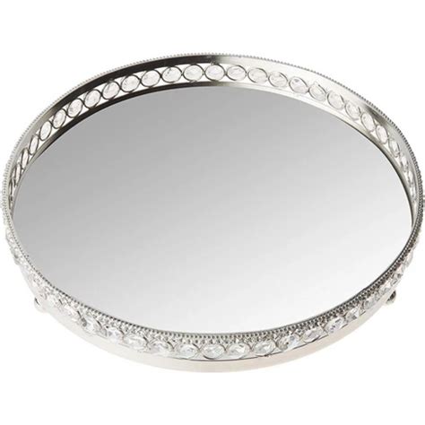 Round Mirror Tray Target