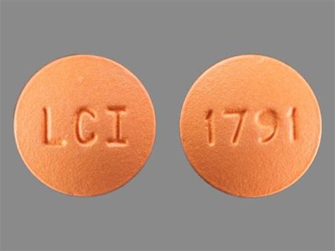 round orange pill 1/2