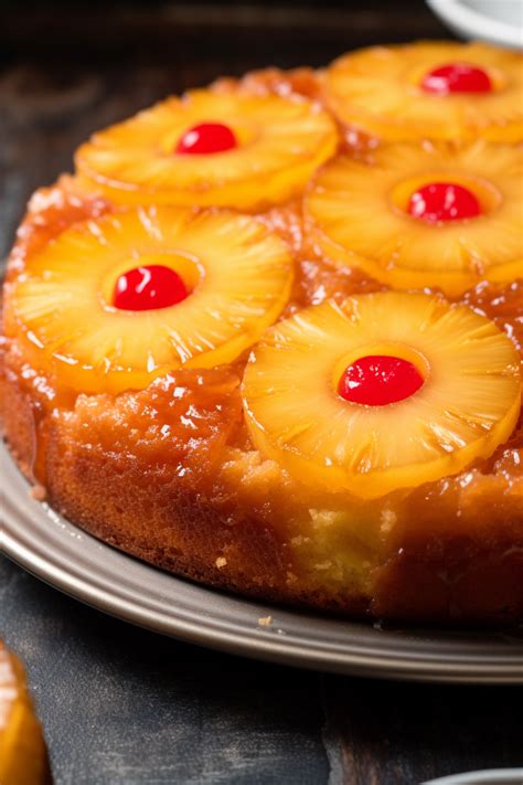 Round Pan Pineapple Upside Down Cake
