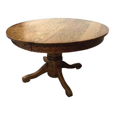 Round Pedestal Dining Table Used