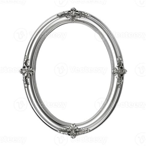 Round Picture Frames Silver