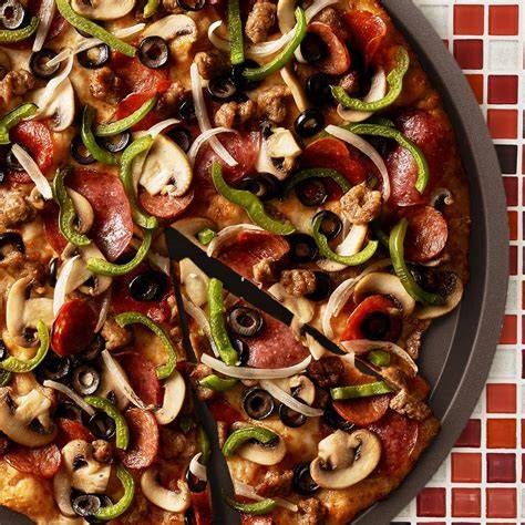 Round Table Pizza Menu La Habra, CA Order Delivery Slice