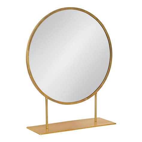 Round Table Mirror With Stand