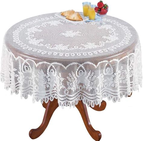 Round Tablecloths On Amazon