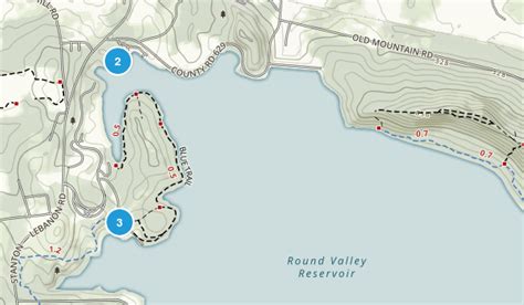 Round Valley Nj Trail Map