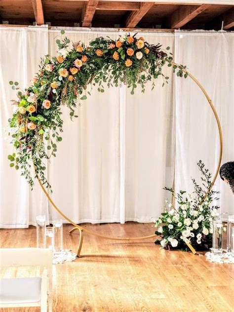 25+ Round Wedding Arches