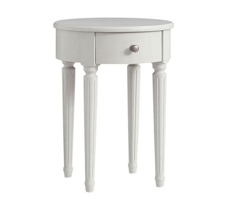 Round White Side Table Canada