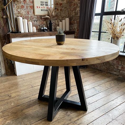 Round Wood Dining Table Uk