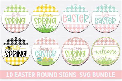 Download round-easter-svg-bundle SVG