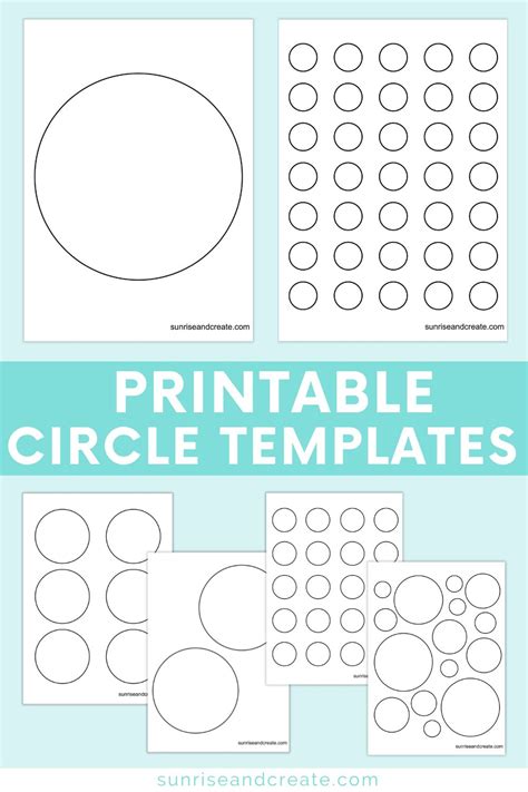 Rounded Circle Template Printable