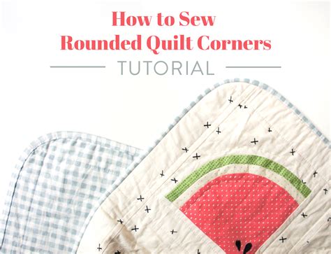 Rounded Corner Quilt Binding