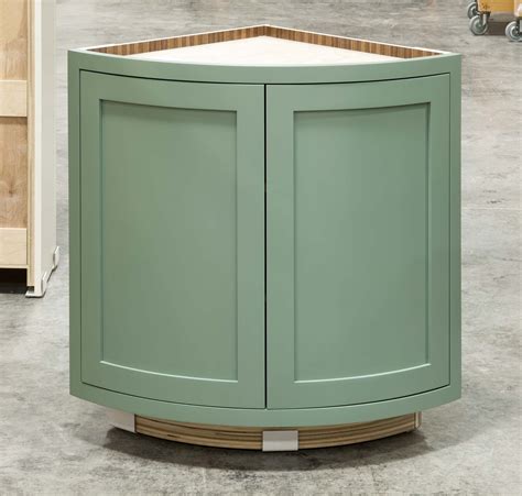 Rounded Edge Kitchen Cabinets