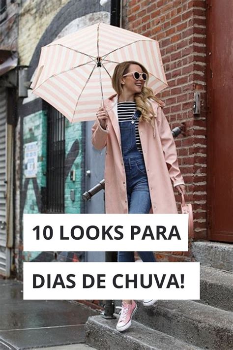 roupas para dias de chuva