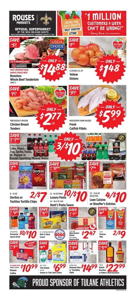 rouses weekly ad