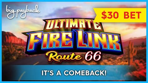 Route 66 Fire Link Slot Machine