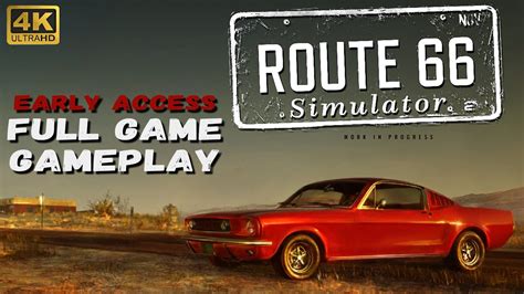 Route 66 Game Map