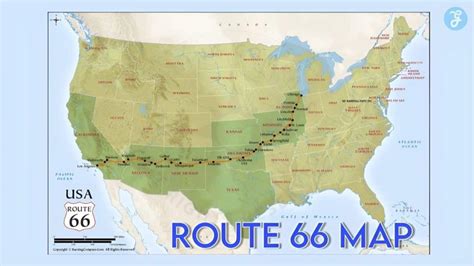 Route 66 Map Gps