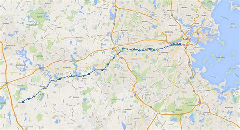 route of boston marathon
