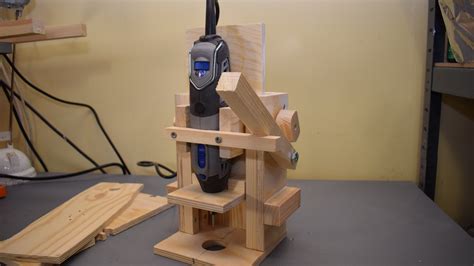 Router As Drill Press