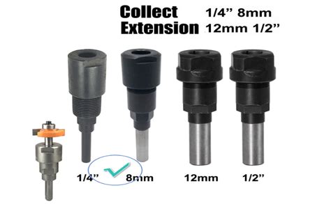 Router Bit Depth In Collet