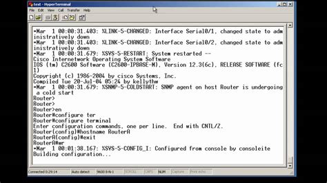 Router Hostname Example