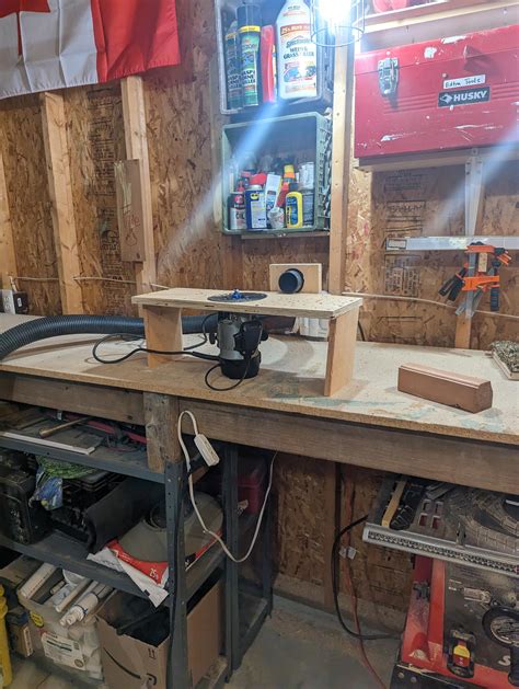 Router In Garage