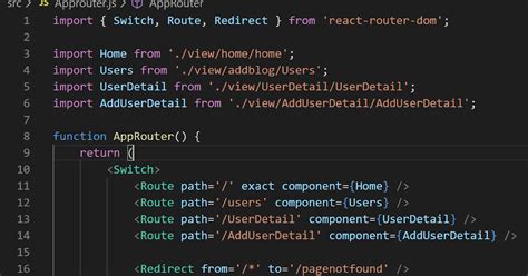 Router In React Js Npm