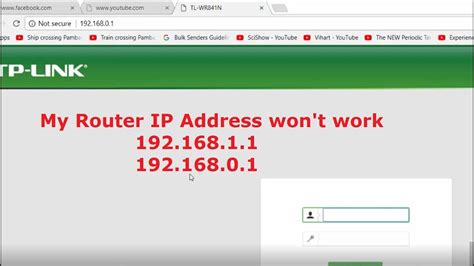 Router Ip Doesn't Work