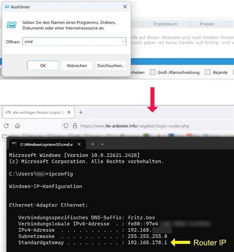 Router Ip Ermitteln
