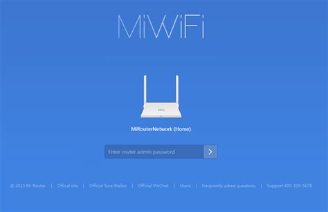 Router Login Xiaomi