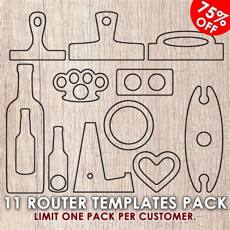 Router Templates Numbers