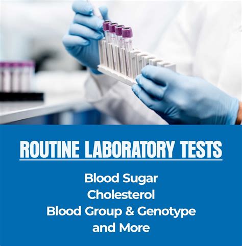 routine laboratory tests