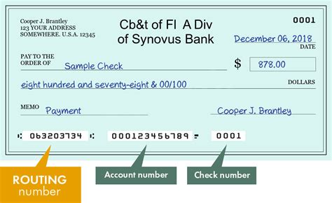 routing number cb&s bank