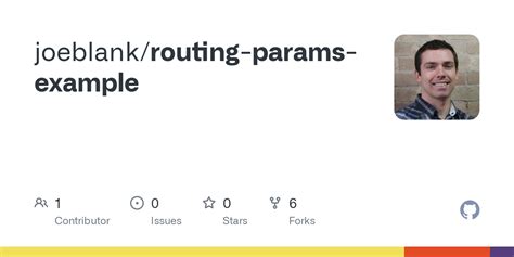 Routing Params Example