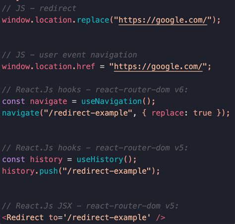 Routing React Js Redirect