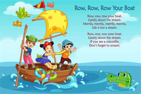 row row your boat rhyme