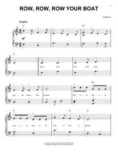 row your boat music sheet
