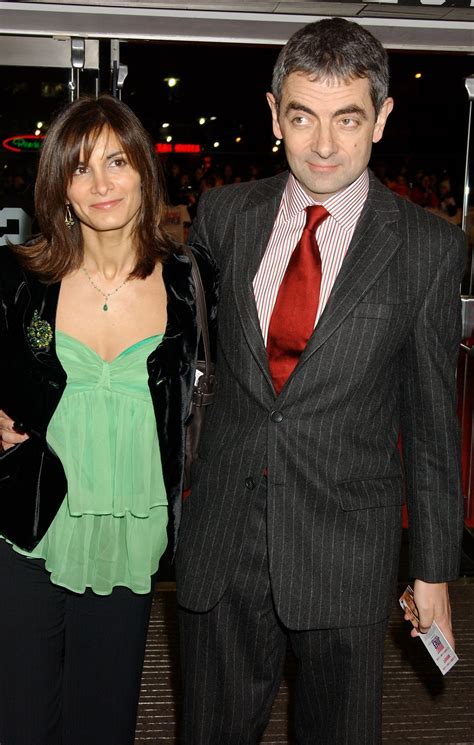 rowan atkinson ex wife