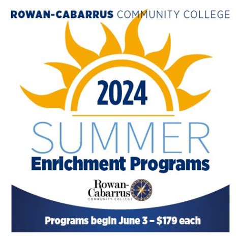 rowan cabarrus community college summer class